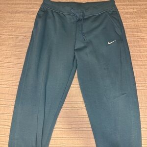 Nike Teal Joggers with Logo
